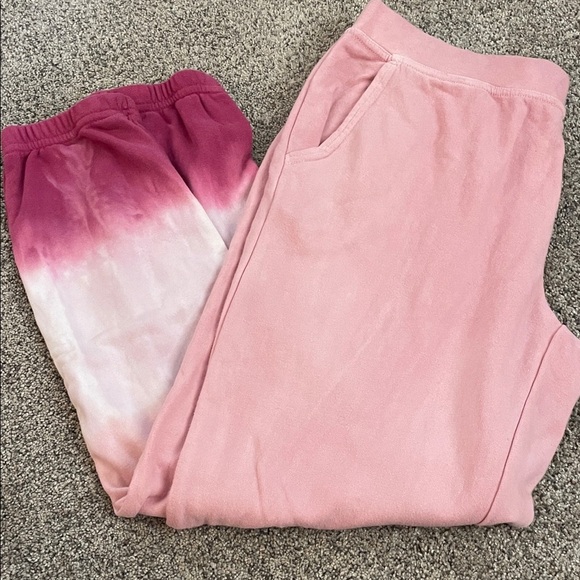 Wild fox pink ombré sweats size large - Picture 1 of 5